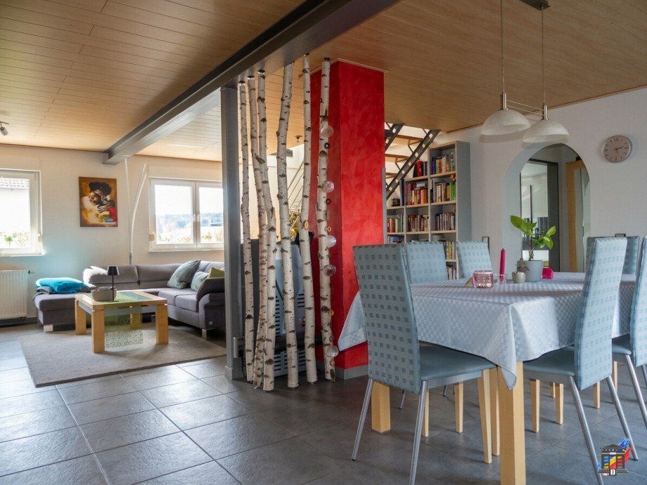 OG: Blick in den Wohnbereich Haus Forst