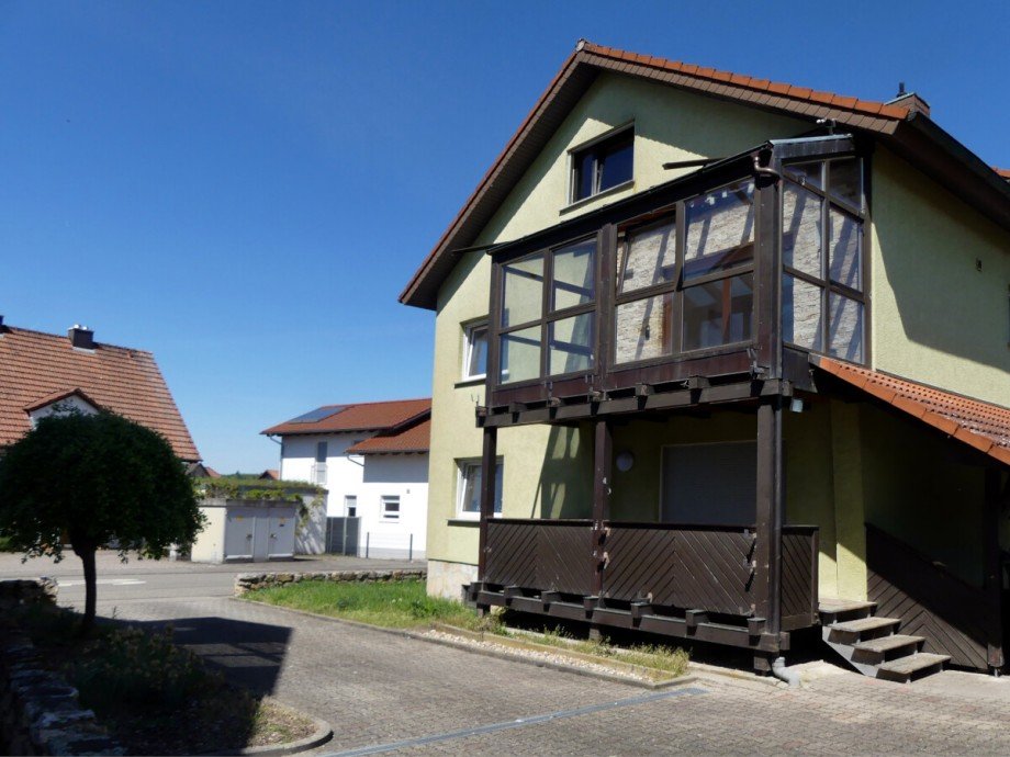 Seitenansicht Mehrfamilienhaus Kraichtal