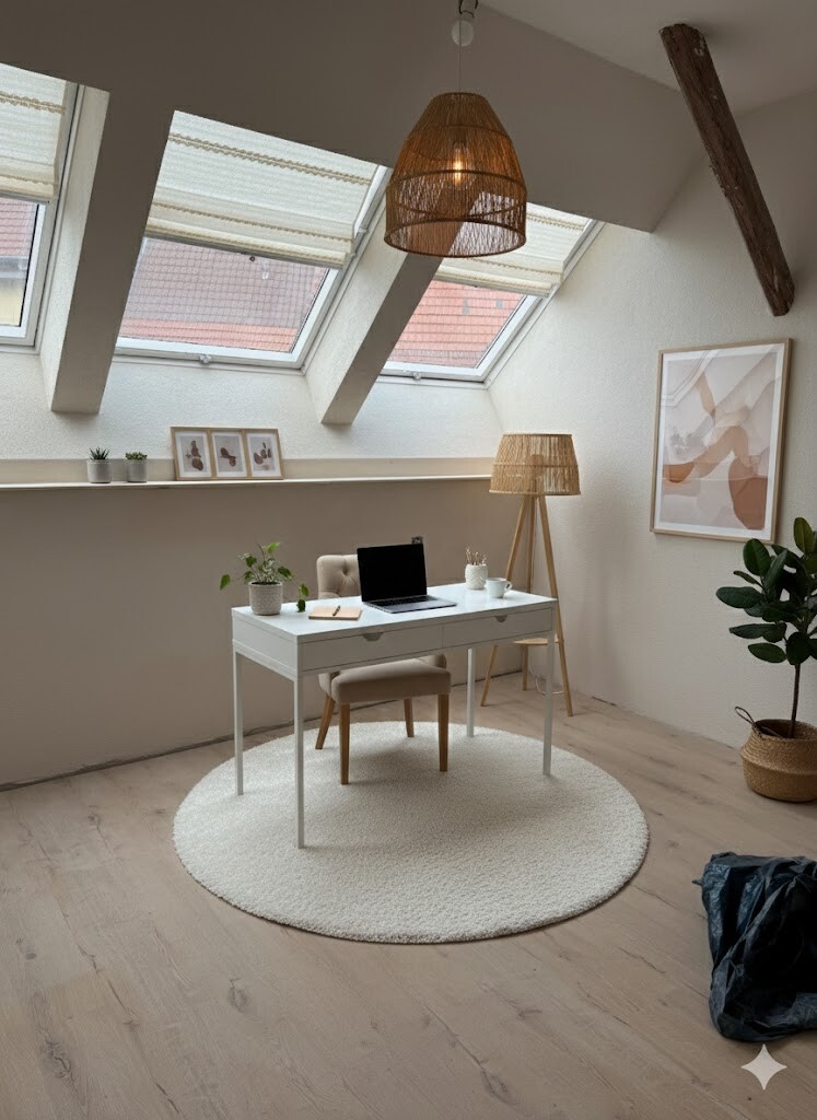 Schlafzimmer 2 Maisonettewohnung Bruchsal / Obergrombach