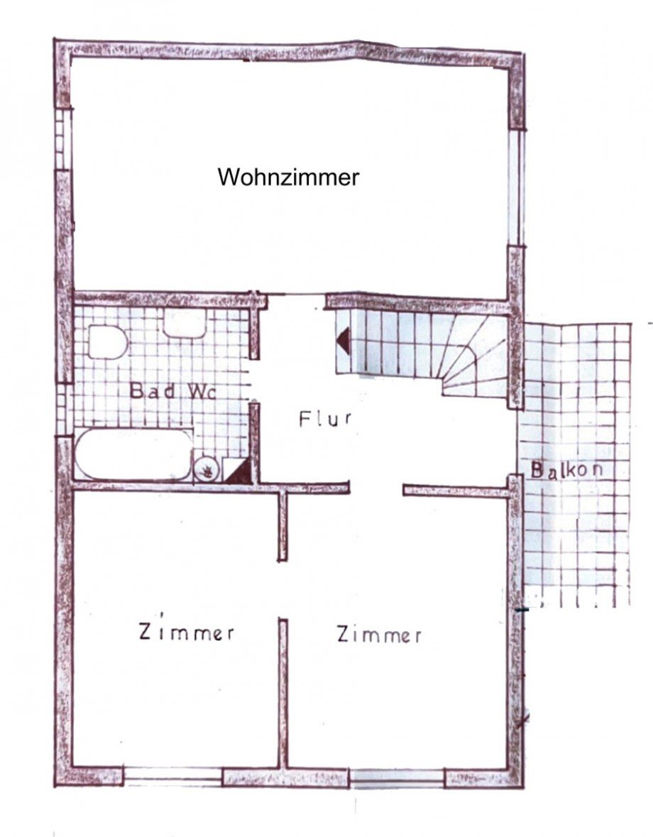 Grundriss Obergeschoss Einfamilienhaus Kronau