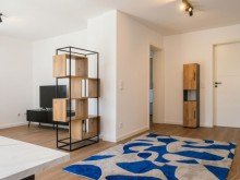 Blick zum Wohnzimmer Eigentumswohnung in toller Lage von Forst