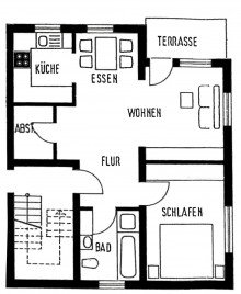 Grundriss Eigentumswohnung in toller Lage von Forst