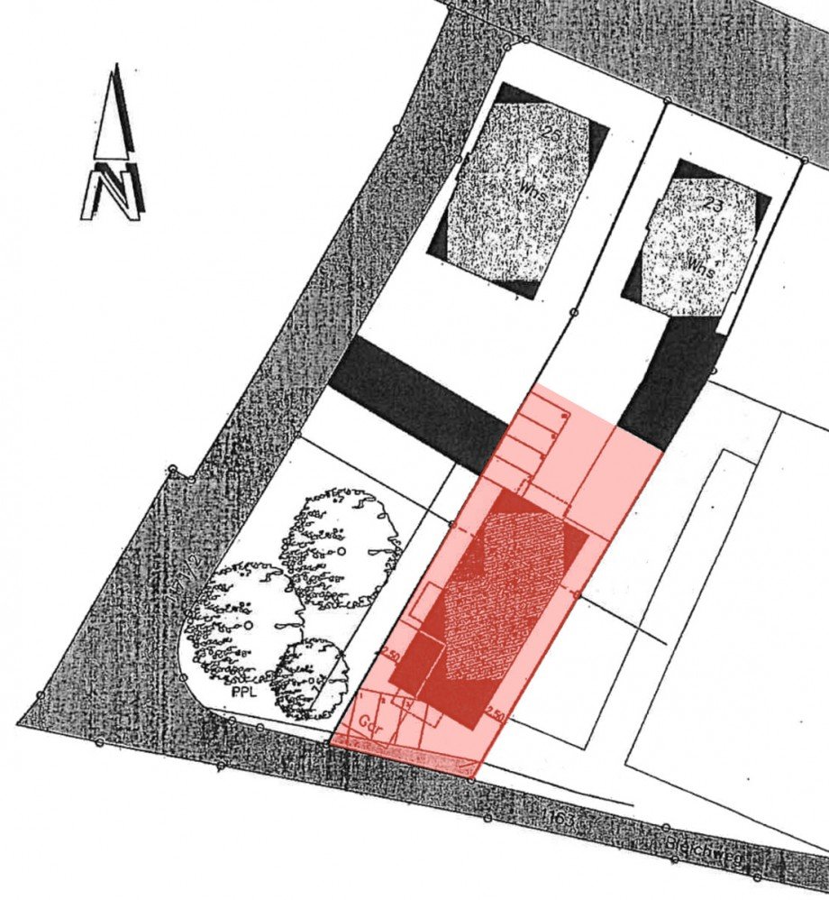 Lageplan Etagenwohnung Bruchsal