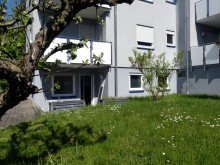 Blick zur Terrasse Eigentumswohnung in toller Lage von Forst