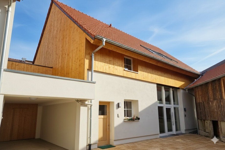 Au�enansicht Scheune Maisonettewohnung Bruchsal / Obergrombach