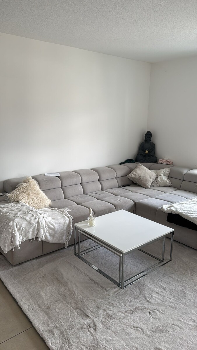 Wohnzimmer Maisonettewohnung Kronau