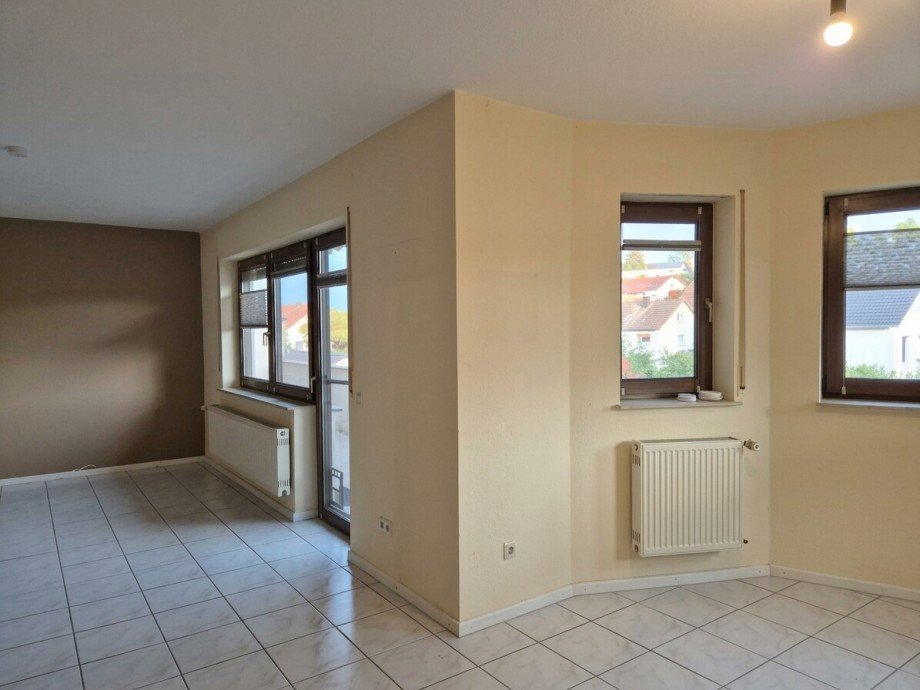 Essplatz im Erker Wohnung Kraichtal