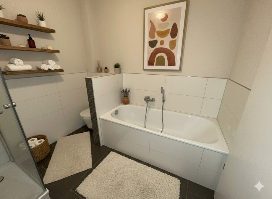 Bad Obergeschoss Maisonettewohnung Bruchsal / Obergrombach