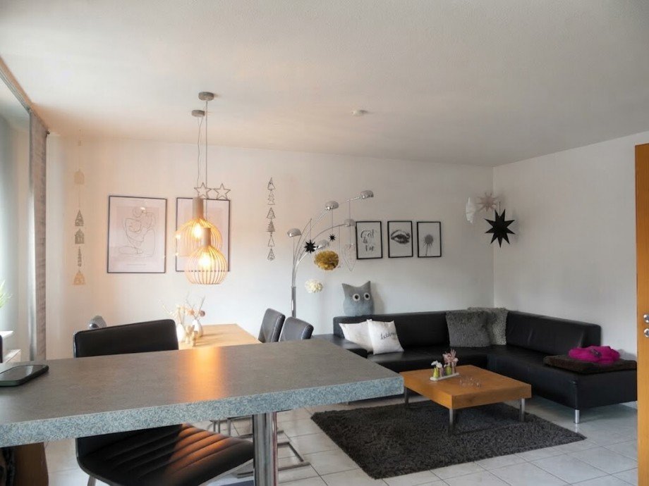 Wohnung 1 Wohnbereich Mehrfamilienhaus Kronau