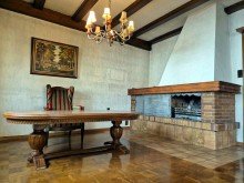 offener Kamin Rustikales Haus mit sehr gro�em Grundst�ck