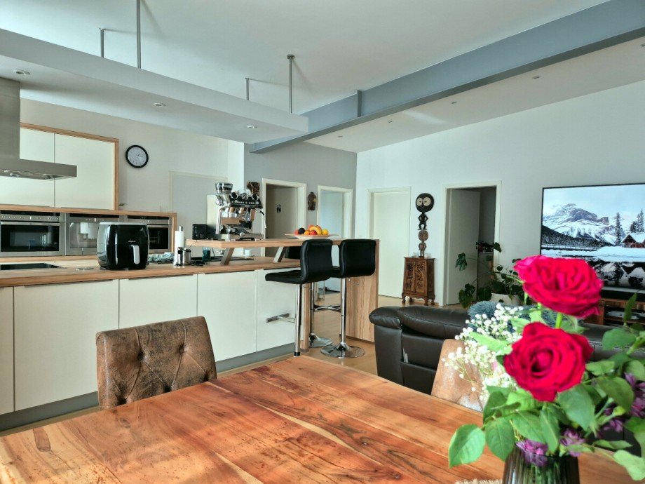 Blick zur K�che Haus Kronau