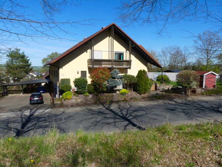 Au�enansicht Doppelhaush�lfte Eisenberg