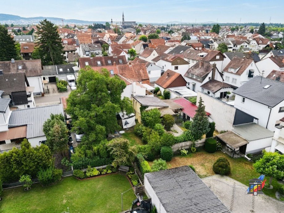 Aussicht Sandhausen Doppelhaush�lfte Sandhausen