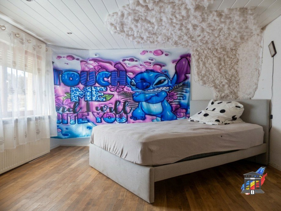 Schlafzimmer Erdgeschosswohnung Gernsbach