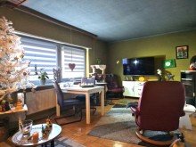Wohnzimmer Einfamilienhaus mit Gewerbeeinheit