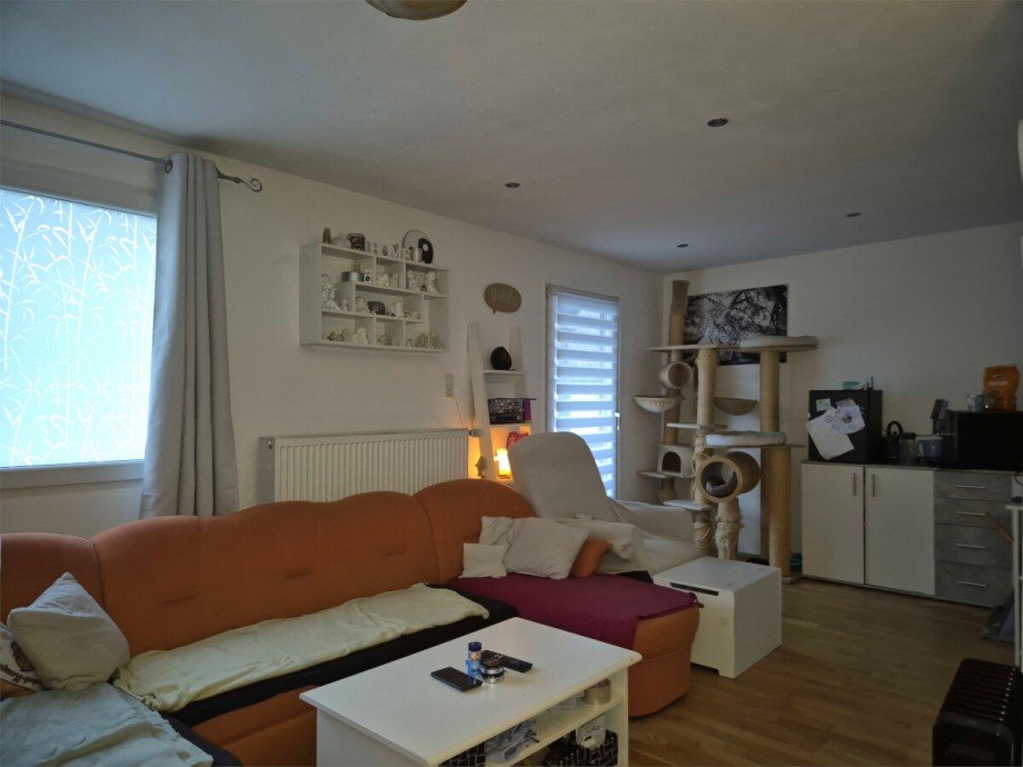 Wohnzimmer Maisonettewohnung Gernsbach