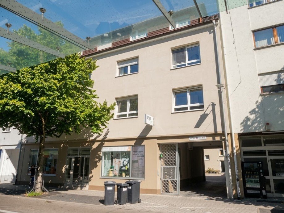 Vordere Ansicht Etagenwohnung Bruchsal