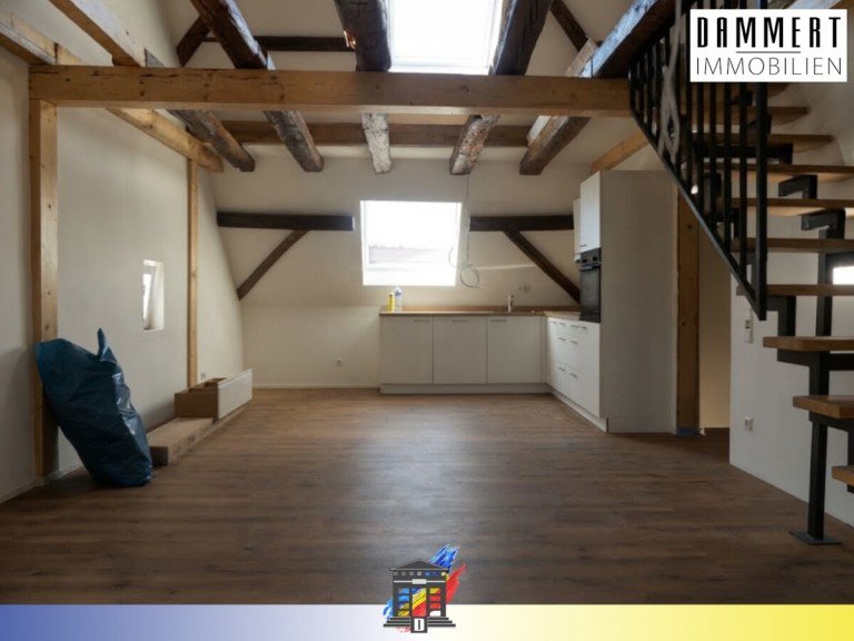 Titelbild Bruchsal / Obergrombach Maisonettewohnung 3,5-Zimmer Maisonettewohnung in einem Fachwerkhaus - Erstbezug