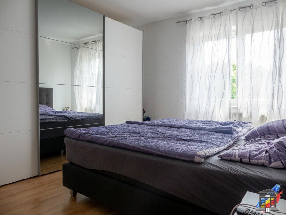 Schlafzimmer Erdgeschosswohnung Forst