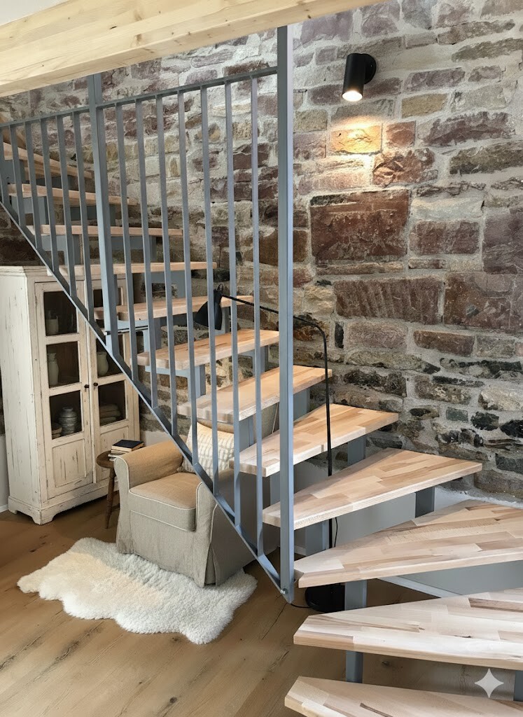 Innentreppe Maisonettewohnung Bruchsal / Obergrombach